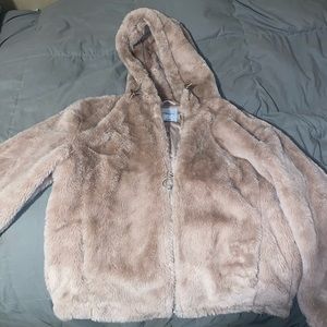 Very soft Faux fur jacket!